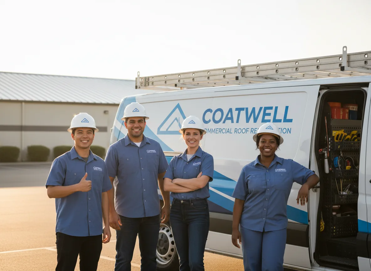 Commercial roof coating company in Lentner, MO